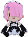 Re:Zero kara Hajimeru Isekai Seikatsu - Ram - Fuwa Puchi Plush (L) (SEGA)ㅤ