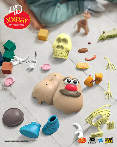 4D XXRAY Mr. Potato Head - LIMITED EDITION – Mighty Jaxx – ActionFigure Brasil