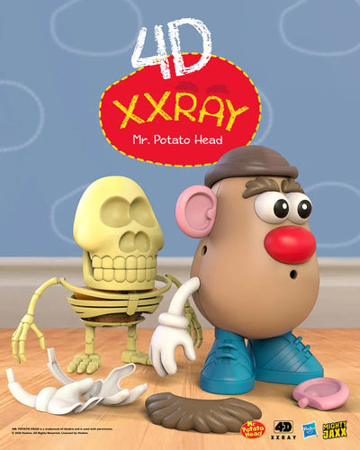 4D XXRAY Mr. Potato Head - LIMITED EDITION – Mighty Jaxx – ActionFigure Brasil — detalhe do produto