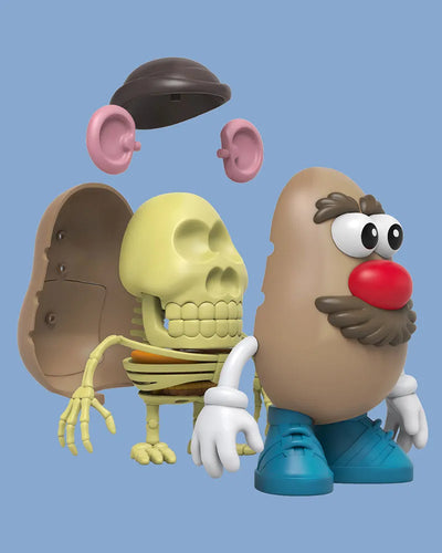 4D XXRAY Mr. Potato Head - LIMITED EDITION – Mighty Jaxx – ActionFigure Brasil — embalagem
