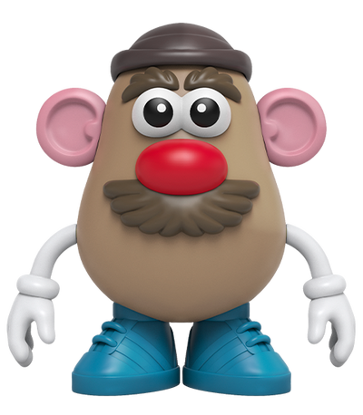 4D XXRAY Mr. Potato Head - LIMITED EDITION – Mighty Jaxx – ActionFigure Brasil — iluminação de estúdio
