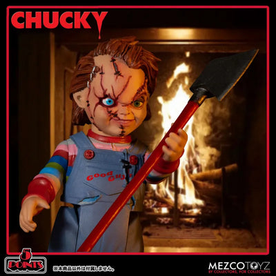 5 Point / Child's Play Series: Chucky Action Figure Deluxe Setㅤ – Mezco – ActionFigure Brasil — iluminação de estúdio