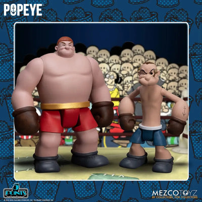 5-Point / Popeye: Popeye & Oxheart 3.75 Inch Action Figure Setㅤ – Mezco – ActionFigure Brasil
