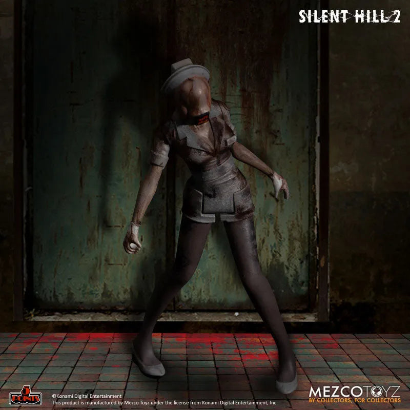 5 Point Silent Hill 2 Red Pyramid Thing & Bubble Head Nurse 3.75 Inch Action Figure Deluxe Setㅤ – Mezco – ActionFigureBrasil