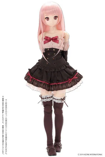 50cm Collection - Doll Clothes - AZO2 Chocolate Maid Set - Strawberry Chocolate (Azone)ㅤ – Azone As Manufacturer – ActionFigure Brasil