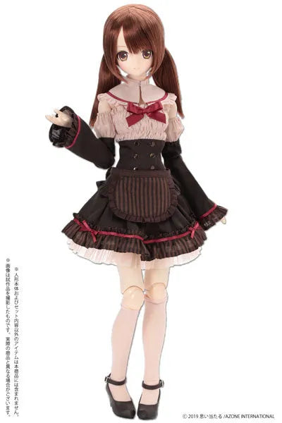 50cm Collection - Doll Clothes - AZO2 Chocolate Maid Set - Strawberry Chocolate (Azone)ㅤ – Azone As Manufacturer – ActionFigure Brasil