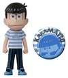 Osomatsu-san - Matsuno Karamatsu - Osomatsu-san World Collectable Figure -Matsu ni Io!!- Border Matsu T-Shirt ver. - World Collectable Figure (Banpresto, Avex Pictures)ㅤ