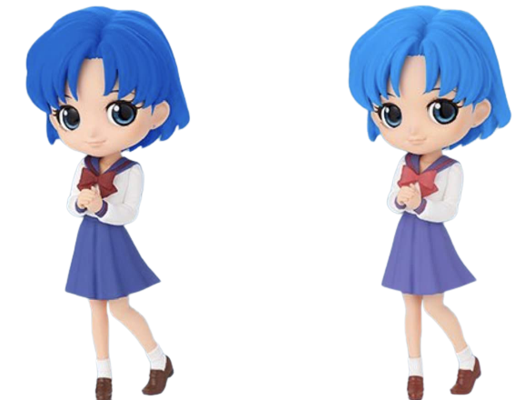 Sailor Moon Eternal - Q posket - Ami Mizuno - Set of 2 (Bandai Spirits)ㅤ
