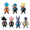 Dragon Ball Super - Son Goku SSJ God SS - Bandai Shokugan - Candy Toy - Dragon Ball Adverge - Dragon Ball Adverge Vol.4 (Bandai)ㅤ