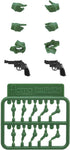 Little Armory (LA-OP07) - figma Tactical Glove 2 Revolver Set - Green (Tomytec)ㅤ