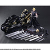 Final Fantasy VII: Advent Children - Cloud Strife - Play Arts Kai - & Fenrir - 2021 Re-release (Square Enix)ㅤ - ActionFigure Brasil