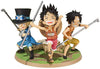 One Piece - Monkey D. Luffy - Portgas D. Ace - Sabo - Figuarts ZERO (Bandai)ㅤ