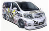 Ikki Tousen - Chouun Shiryuu - Kan'u Unchou - Ryomou Shimei - Sonsaku Hakufu - Itasha - Ikki Tousen Toyota Alphard MS/AS - 1/24 - Toyota Alphard MS/AS (2005 version) (Aoshima)ㅤ