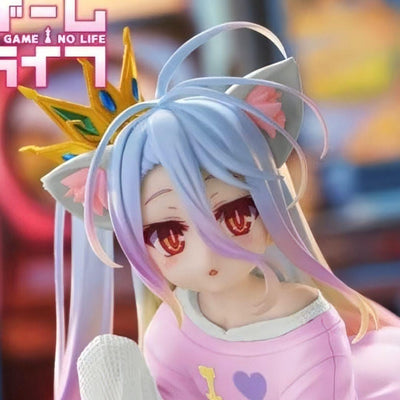 No Game No Life - Shiro - Desktop Cute - Nekomimi T-Shirt ver., Renewal (Taito)ㅤ