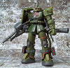 Kidou Senshi Gundam - MS-06F Zaku II - Extended Mobile Suit in Action!! - Real Type Color (Bandai)ㅤ