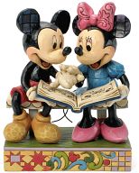 Enesco Disney Traditions - Mickey Mouse & Minnie Mouse 85th Anniversary Statueㅤ