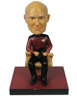 New Star Trek - Picard (w/Bridge Parts) Deluxe Bobble Head Figureㅤ