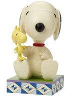 Peanuts - Jim Shore Series: Snoopy & Woodstock 15 Inch Statueㅤ