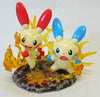 Pocket Monsters Advanced Generation - Minun - Plusle - Pokemon Battle Colosseum Vol.2 (Tomy)ㅤ