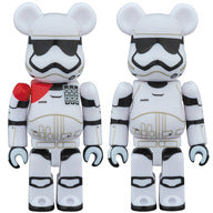 FIRST ORDER STORMTROOPER OFFICER & FIRST ORDER STORMTROOPER BE@RBRICK Star WArS 2PACKㅤ