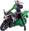 Kamen Rider W - Kamen Rider Double Cyclone Joker - Rider Kick's Figure - RKF Legend Rider Series - & Hardboilder (Bandai)ㅤ