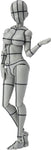 S.H.Figuarts - Body-chan - Yabuki Kentarou, Wireframe, Gray Color Ver. (Bandai Spirits)ㅤ