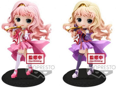 Macross Frontier - Sheryl Nome - Q Posket - Regular and Rare Color ver. - Set of 2 Figures(Bandai Spirits)ㅤ