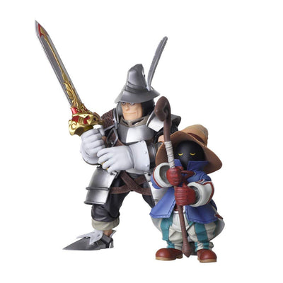 Final Fantasy IX - Adelbert Steiner & Vivi Orunitia - Bring Arts (Square Enix)ㅤ