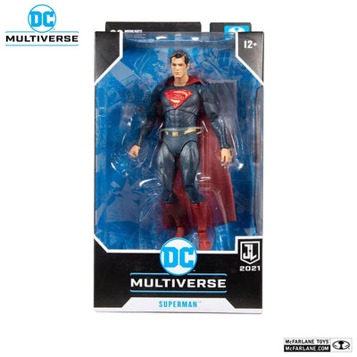 7 Inch, Action Figure #064 Superman [Movie "Zack Snyder's Justice League"]ㅤ – McFarlane Toys – ActionFigureBrasil — com base expositora