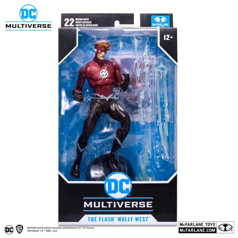 7 Inch, Action Figure #154 Flash (Wally West / Red Suit) [Comic/DC Rebirth]ㅤ – McFarlane Toys – ActionFigureBrasil