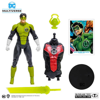 7 Inch, Action Figure #155 Green Lantern (Kyle Rayner) [Comic/Blackest Night]ㅤ – McFarlane Toys – ActionFigureBrasil — embalagem