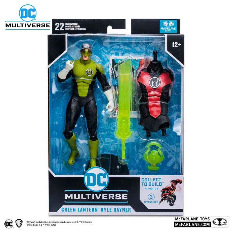 7 Inch, Action Figure #155 Green Lantern (Kyle Rayner) [Comic/Blackest Night]ㅤ – McFarlane Toys – ActionFigureBrasil