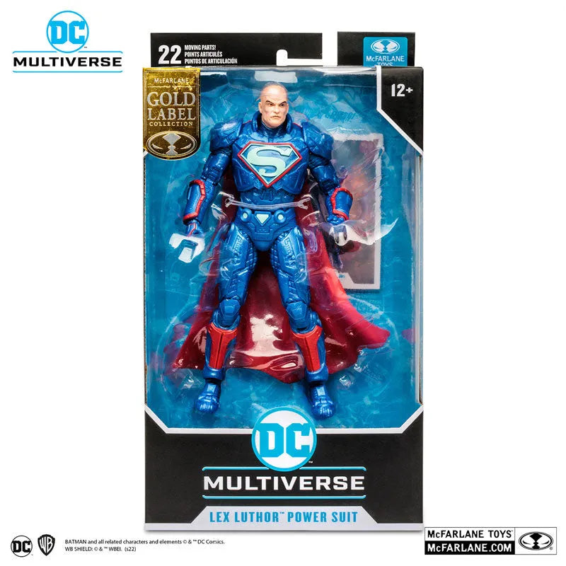 7 Inch, Action Figure #161 Lex Luthor in Armor (Blue Suit) [Comic/DC Rebirth]ㅤ – McFarlane Toys – ActionFigureBrasil