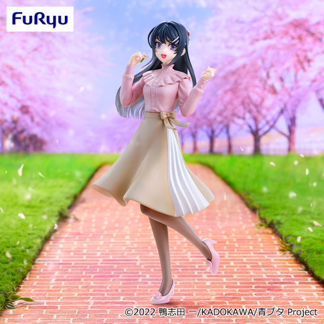 Seishun Buta Yarou wa Bunny Girl Senpai no Yume wo Minai - Sakurajima Mai - Trio-Try-iT Figure - Spring Coord ver. (FuRyu)ㅤ