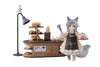 Original - DLC Series - Tea Time Cats - Clerk Cat - Meow Town "Bread House" (Ribose)ㅤ