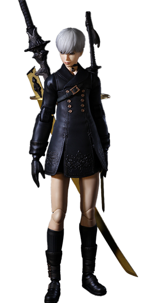 9S (YoRHa No.9 Type S) (Deluxe) – Square Enix – ActionFigure Brasil