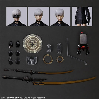 9S (YoRHa No.9 Type S) (Deluxe) – Square Enix – ActionFigure Brasil — close