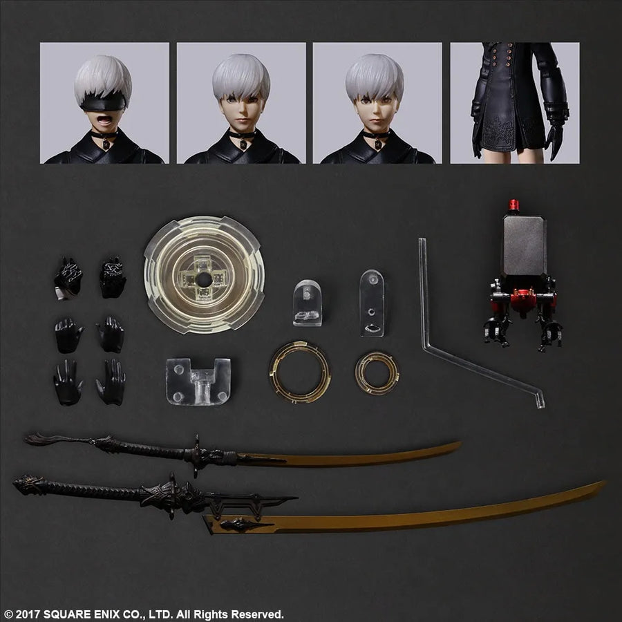 9S (YoRHa No.9 Type S) (Deluxe) – Square Enix – ActionFigure Brasil