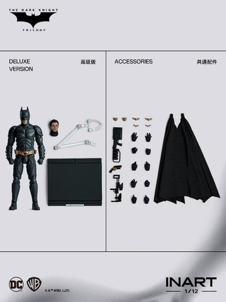Queen Studios InArt 1/12 Scale HgM0001 Batman The Dark Knight Rises - Batman (Deluxe Version)