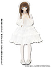 50cm Doll Wear - 50 Strap Shoes / White (DOLL ACCESSORY)ㅤ