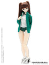 48cm/50cm Doll Wear - AZO2 Jersey Set / Green (DOLL ACCESSORY)ㅤ