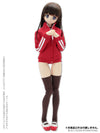 48cm/50cm Doll Wear - AZO2 Jersey Set / Red (DOLL ACCESSORY)ㅤ