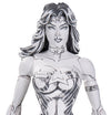 "DC Comics" 6 Inch DC Action Figure: Wonder Woman By Jim Lee (Blueline Edition)ㅤ - ActionFigure Brasil