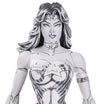 "DC Comics" 6 Inch DC Action Figure: Wonder Woman By Jim Lee (Blueline Edition)ㅤ