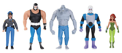 "Batman: The Animated Series" 6 Inch DC Action Figure Box Set G.C.P.D. Rogues' Galleryㅤ