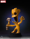 "Marvel Comics" Mini Statue: Groot & Rocketㅤ