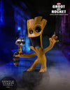 "Marvel Comics" Mini Statue: Groot & Rocketㅤ