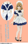 48cm/50cm Doll Wear - 50 Classical Mini Maid Costume Set / Blue (DOLL ACCESSORY)ㅤ