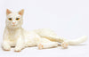 1/12 Japanese Cat White Cat (Lying Down)ㅤ