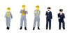 1/80 Super Mini Figure 10 Expert Railway Worker Set 2ㅤ